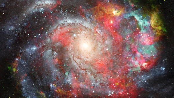 Туманность Звезды Глубоком Космосе Таинственная Вселенная Элементы Этого Изображения Предоставлены — стоковое фото