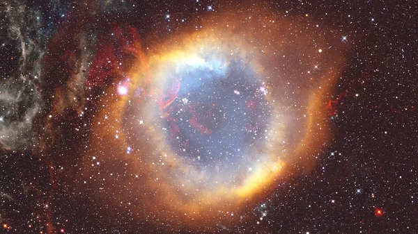Night Sky Stars Nebula Elements Image Furnished Nasa — Stock Photo, Image