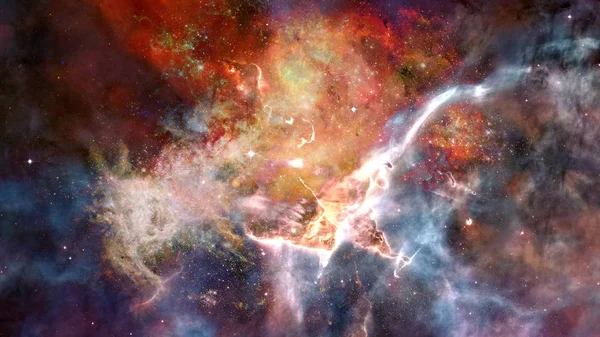 Nebel Und Galaxie All Elemente Dieses Von Der Nasa Bereitgestellten — Stockfoto