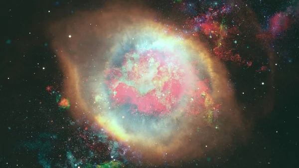 Uma pequena parte de um campo estelar do espaço. Elementos desta imagem fornecidos pela NASA. — Fotografia de Stock