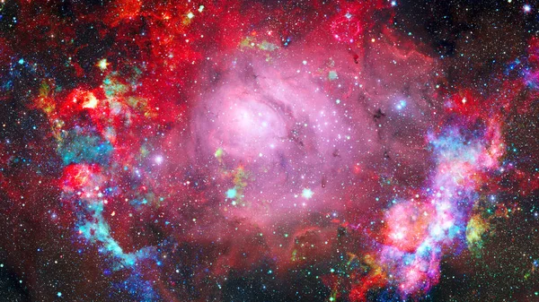 Nebulosa Stelle Nello Spazio Profondo Universo Misterioso Elementi Questa Immagine — Foto Stock