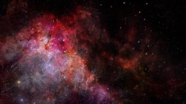 Evren yıldız, Bulutsusu ve galaxy ile dolu. Nasa tarafından döşenmiş bu görüntü unsurları