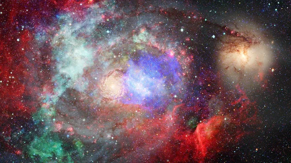 성운과 별들이 우주에 있습니다 Nasa 이형상의 요소들 — 스톡 사진