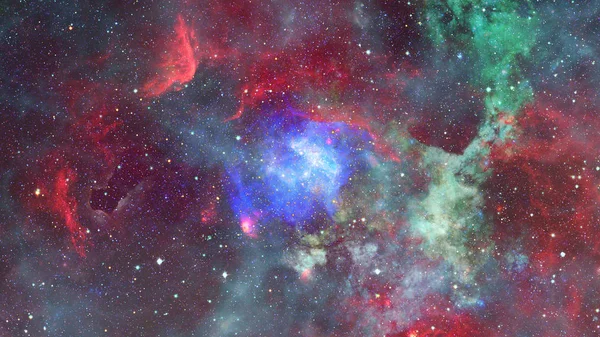 Nebulosa Estrellas Espacio Exterior Elementos Esta Imagen Proporcionados Por Nasa — Foto de Stock