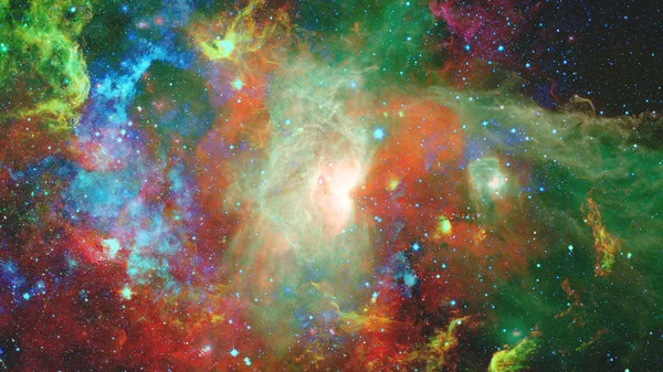 Galaxy Nebula Elements Image Furnished Nasa — Stock Photo, Image