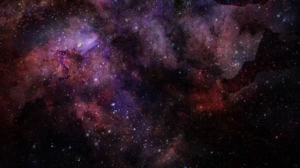 Universo Pieno Stelle Nebulose Galassie Elementi Questa Immagine Forniti Dalla — Foto Stock