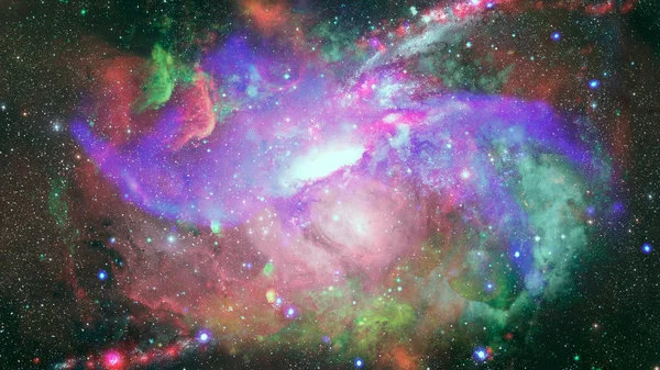 Csillagköd Galaxis Űrben Kép Elemeit Nasa Bocsátotta Rendelkezésre — Stock Fotó