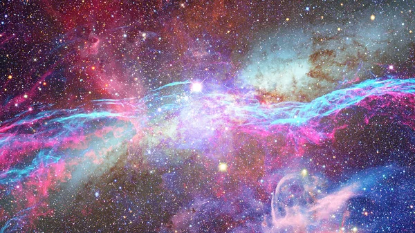星云和外层空间的恒星 美国航天局提供的这一图像的要素 — 图库照片