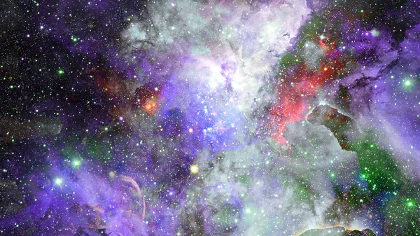 Nebula Galaxy Space Elements Image Furnished Nasa — Stock Photo, Image