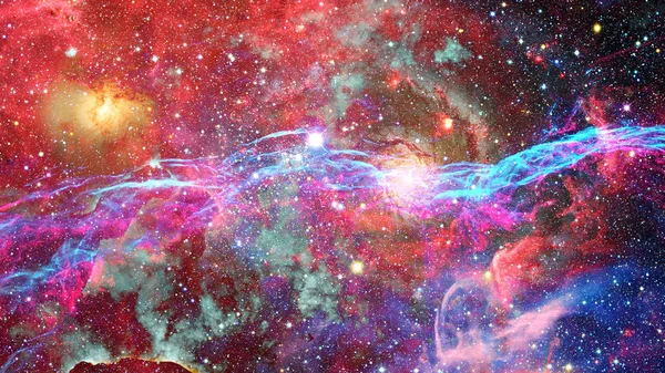 Galassia Nebulosa Sfondo Astratto Dello Spazio Elementi Questa Immagine Forniti — Foto Stock