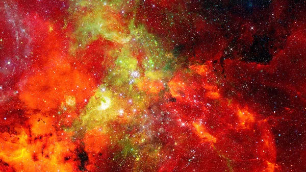 Abstract Bright Colorful Universe Nebula Night Starry Sky Rainbow Colors — Stock Photo, Image