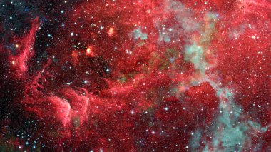 Galaxy ve bulutsu. Alan arka plan soyut. Bu görüntü döşenmiş Nasa tarafından unsurları.