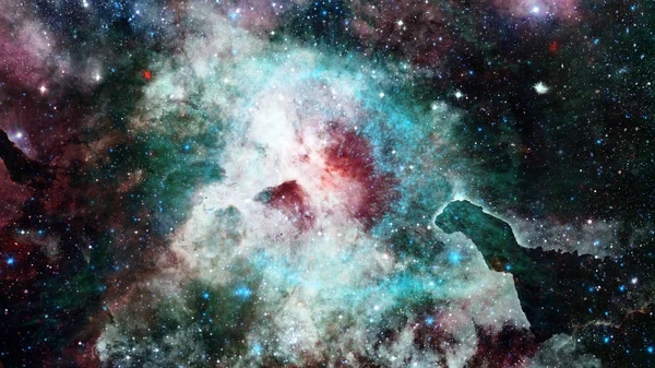 Universum Fylld Stjärnor Nebulosa Och Galaxy Delar Denna Bild Från — Stockfoto