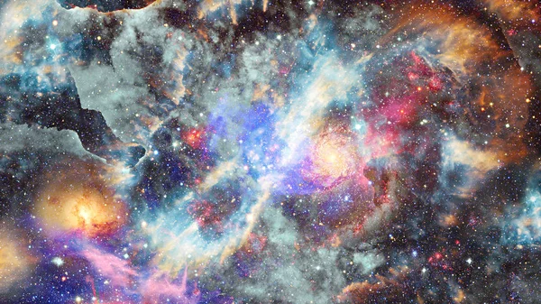 Nebulosa Estrellas Espacio Exterior Elementos Esta Imagen Proporcionados Por Nasa — Foto de Stock