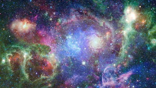 Csillagköd Csillagok Űrben Kép Elemeit Nasa Bocsátotta Rendelkezésre — Stock Fotó