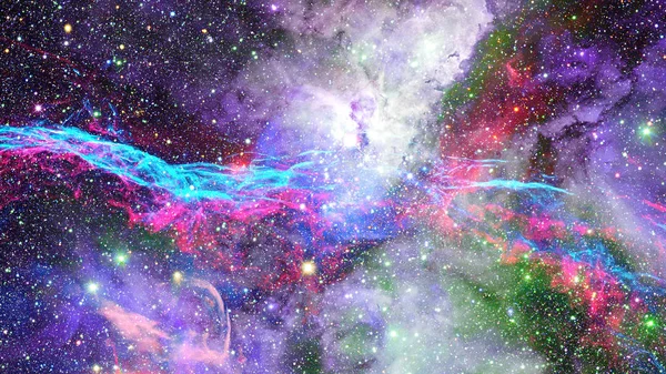 Mgławica Gwiazdy Kosmosie Elementy Tego Obrazu Dostarczone Przez Nasa — Zdjęcie stockowe