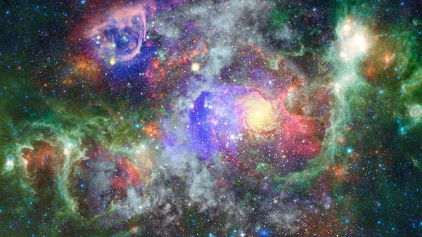 Imagen Nebulosa Espacio Profundo Elementos Esta Imagen Proporcionados Por Nasa —  Fotos de Stock