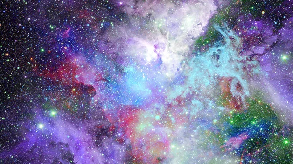 Bela Nebulosa Galáxia Elementos Desta Imagem Fornecidos Pela Nasa — Fotografia de Stock