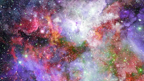 Background Universe Star Cluster Nebula Cloud Space Abstract Astronomical Galaxy — Stock Photo, Image