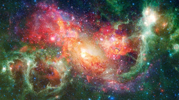 Nebula Spiral Galaxies Space Elements Image Furnished Nasa — Stock Photo, Image