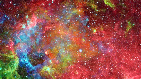 银河和星云 美国航天局提供的这一图像的要素 — 图库照片