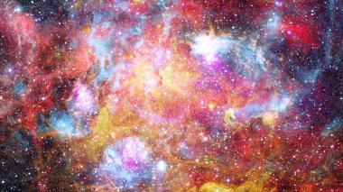 Süpernova patlaması ile parlayan Bulutsusu içinde belgili tanımlık geçmiş. Nasa tarafından döşenmiş bu görüntü unsurları.