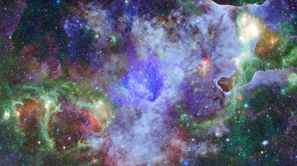 Γαλαξίας Και Νεφέλωμα Στοιχεία Αυτής Της Εικόνας Που Παρέχονται Από — Φωτογραφία Αρχείου