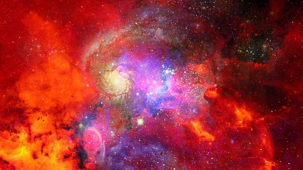 繁星深的外层空间 星云和星系 — 图库照片