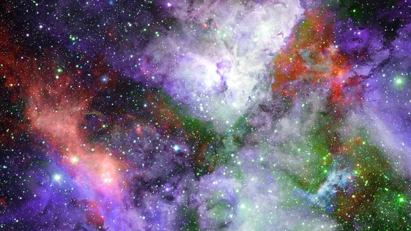 Imagem Nebulosa Espaço Profundo Elementos Desta Imagem Fornecidos Pela Nasa — Fotografia de Stock