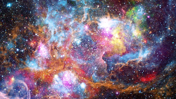 Nebulosas Coloridas Galáxias Estrelas Espaço Profundo Elementos Desta Imagem Fornecidos — Fotografia de Stock