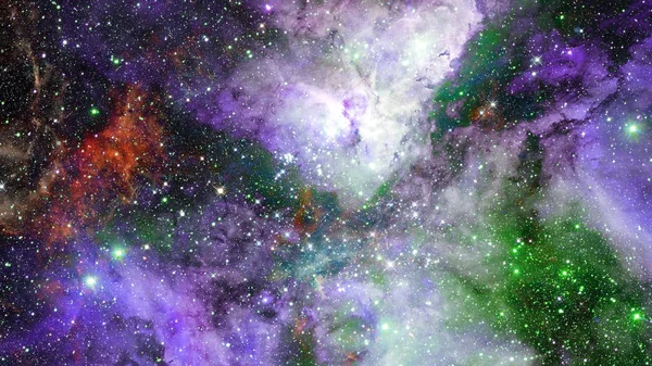 Nebulosa Reflectante Sitio Formación Estelar Elementos Esta Imagen Proporcionados Por — Foto de Stock
