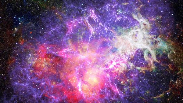 太空中的星云美国航天局提供的这一图像的要素 — 图库照片