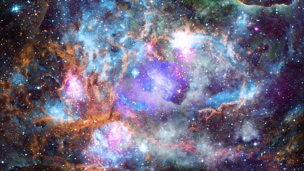 Звездное Глубокое Космическое Пространство Туманность Галактика — стоковое фото