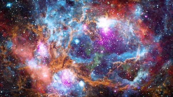 Изображение Туманности Открытом Космосе Элементы Этого Изображения Предоставлены Наса — стоковое фото