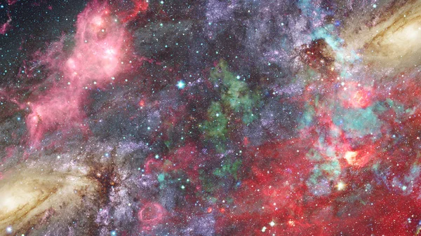 Nebulosa Estrellas Espacio Exterior Cielo Abstracto Elementos Esta Imagen Proporcionados —  Fotos de Stock