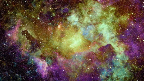 Nebulosa Colorata Ammasso Aperto Stelle Nell Universo Elementi Questa Immagine — Foto Stock
