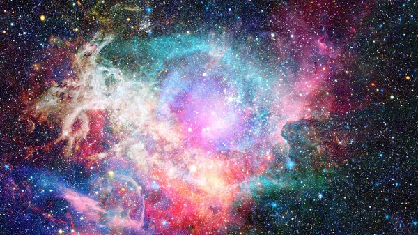 Nebulosa Nello Spazio Big Bang Elementi Questa Immagine Forniti Dalla — Foto Stock