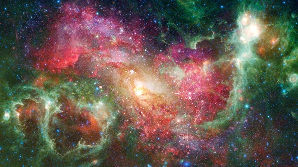 星系在太空 宇宙之美 Nasa 提供的这幅图像的元素 — 图库照片
