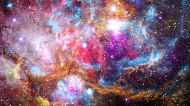 Evren yıldız, Bulutsusu ve galaxy ile dolu. Nasa tarafından döşenmiş bu görüntü unsurları.