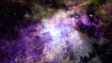 Nebula gas cloud in deep outer space. Education background. Elements of this image furnished by NASA. clipart