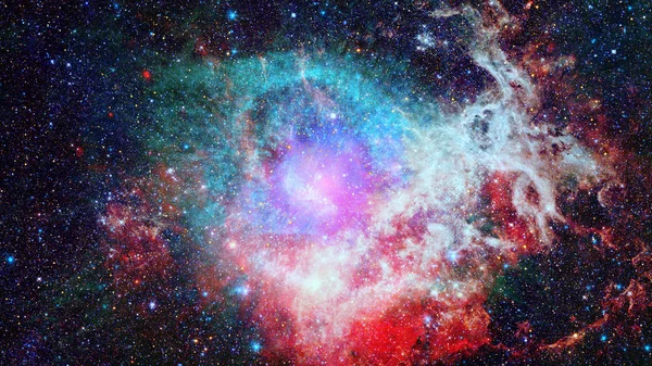 Прекрасна Туманність Галактика Елементи Цього Зображення Надані Наса — стокове фото