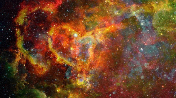 Nebula Galaxies Space Cosmos Sky Elements Image Furnished Nasa — Stock Photo, Image