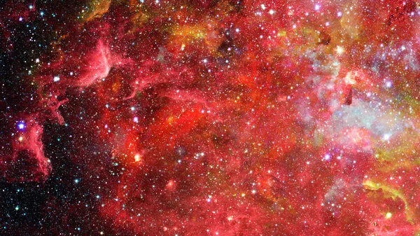 Karanlık uzayda nebula ve galaksiler. Bu görüntünün elementleri NASA tarafından desteklenmektedir. — Stok fotoğraf