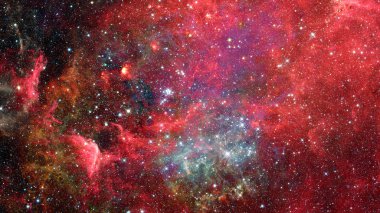 Yansıma bulutsusu site yıldız oluşumu. Nasa tarafından döşenmiş bu görüntü unsurları.