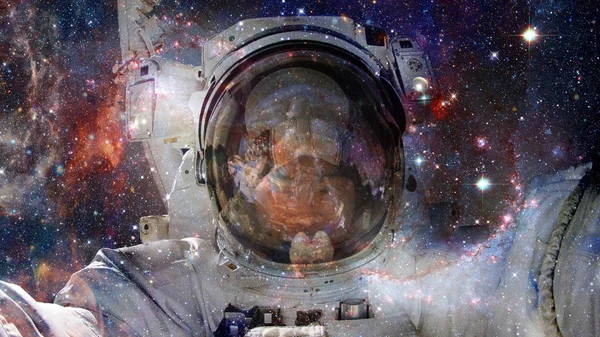 Спиральная Галактика Космосе Элементы Этого Изображения Предоставлены Наса — стоковое фото