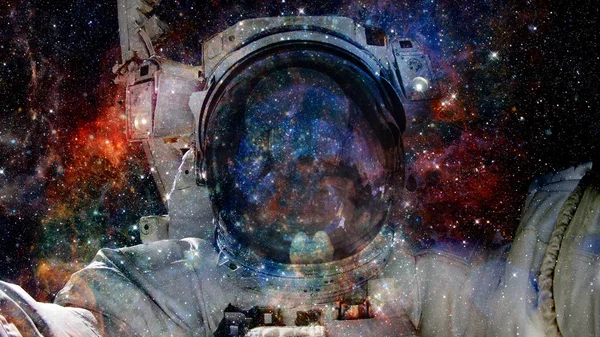 Nebulosa Espacial Colorida Elementos Esta Imagen Proporcionados Por Nasa — Foto de Stock
