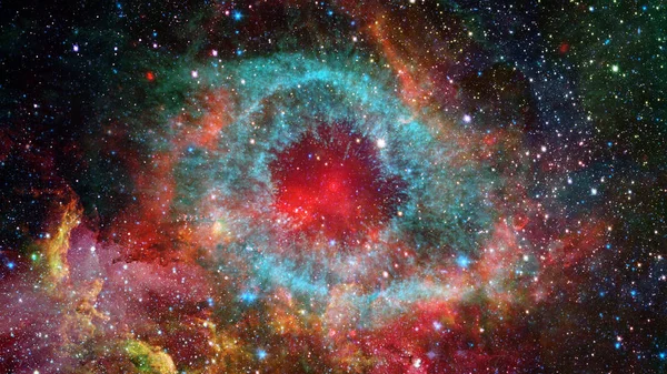 Mlhovina Galaxie Temném Vesmíru Prvky Tohoto Snímku Poskytla Nasa — Stock fotografie