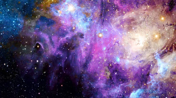 Universum Voller Sterne Nebel Und Galaxien Elemente Dieses Bildes Von — Stockfoto