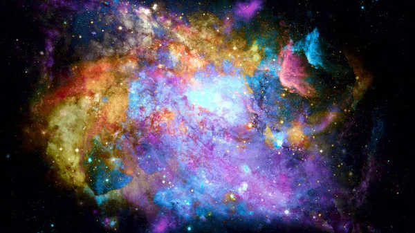 Mlhovina Galaxie Vesmíru Prvky Tohoto Snímku Poskytla Nasa — Stock fotografie