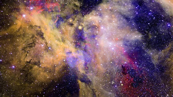 Nébuleuse Étoiles Dans Espace Lointain Univers Mystérieux Éléments Cette Image — Photo